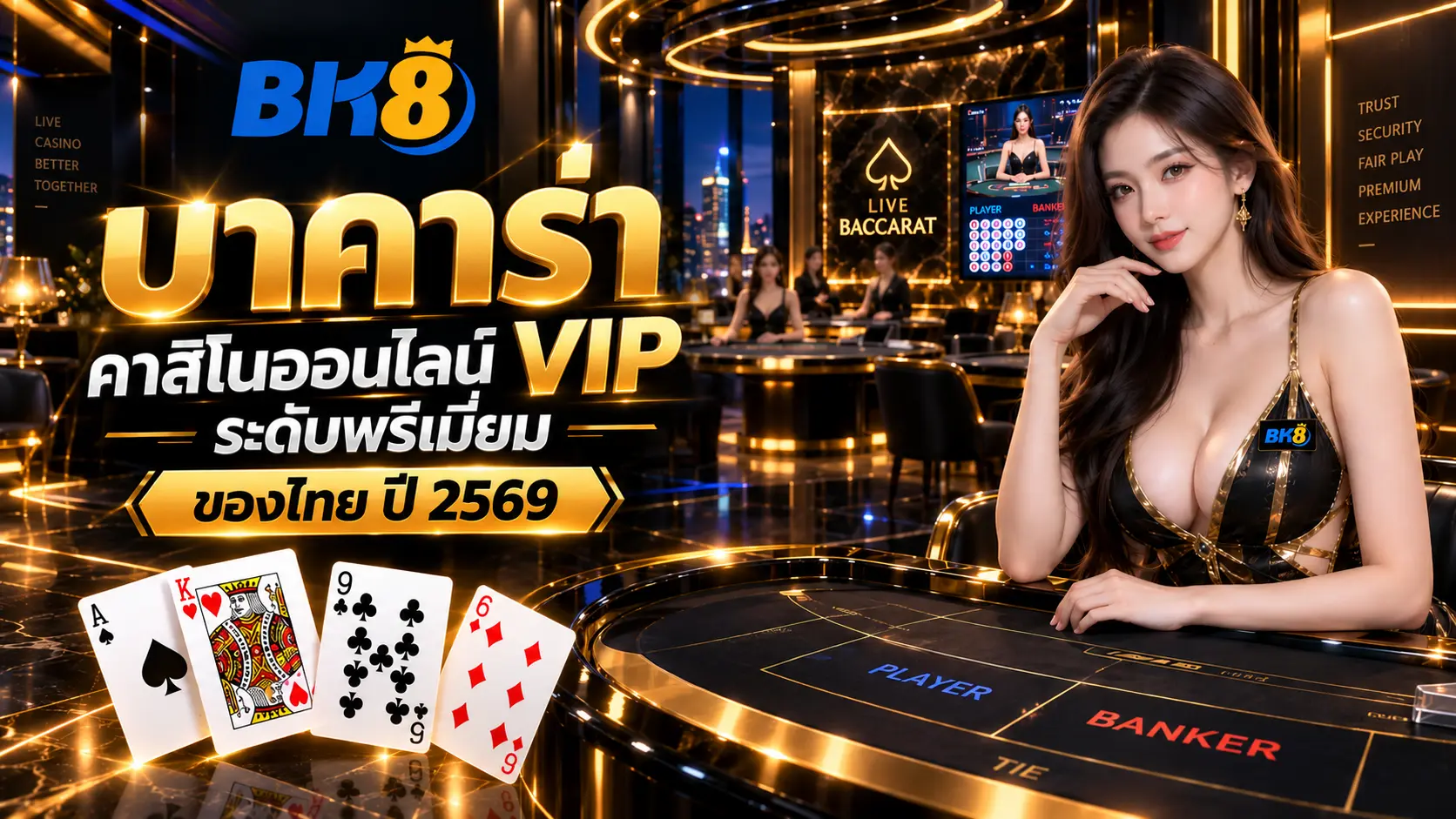 dk8 บาคาร่า คาสิโนออนไลน์ VIP ระดับพรีเมี่ยม ของไทย จ่ายจริง ปี 2569